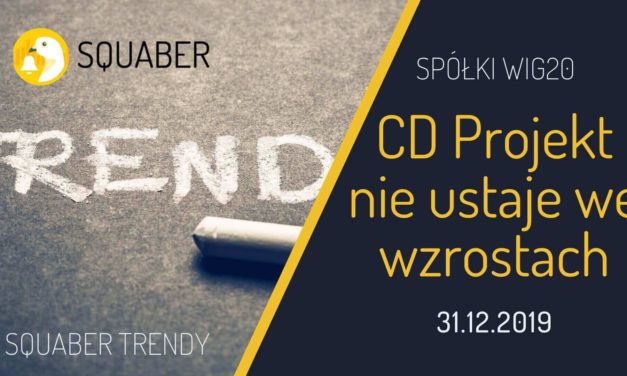CD Projekt nie ustaje we wzrostach! Analiza Squaber Trendy Grudzień 2019