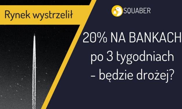 20% na bankach, będzie drożej? Analiza branż