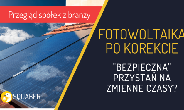 Fotowoltaika po korekcie na GPW