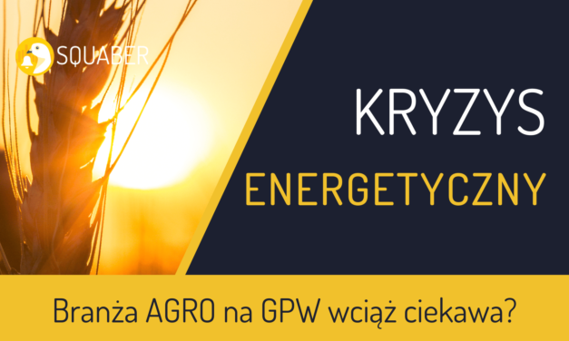 Kryzys energetyczny? Co na to spółki rolne?