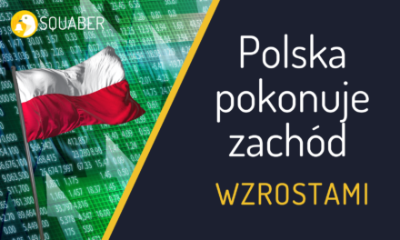 Polska pokonuje zachód wzrostami