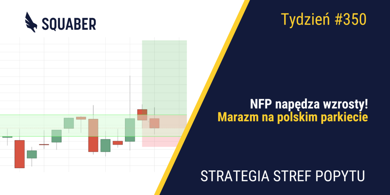 NFP napędza wzrosty! | 350. tydzień Stref Popytu