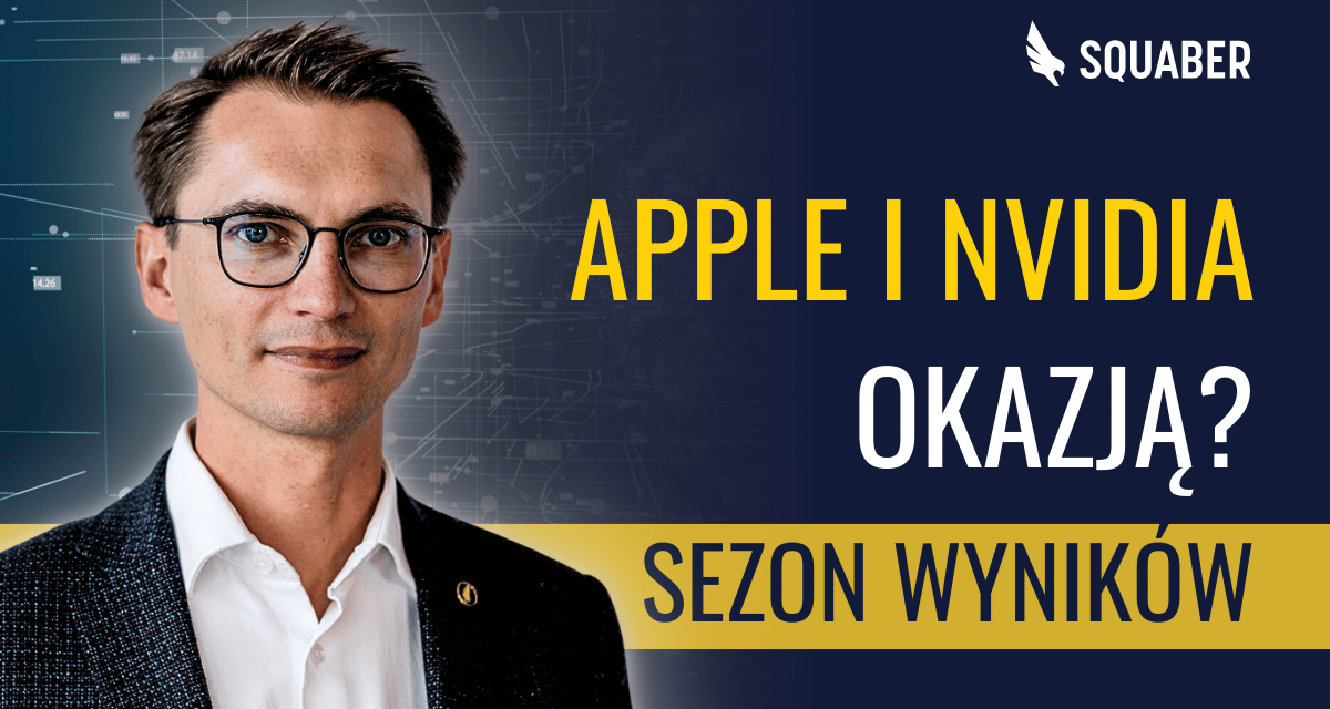 Wyniki Gigantów: Indeks DJI vs Apple, Nvidia, Amazon, Tesla, Microsoft, Google, Meta, Netflix…