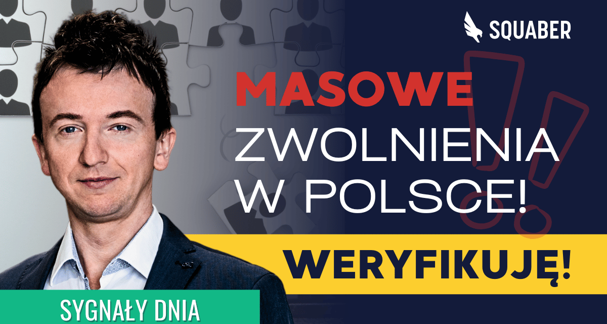 Straciłeś pracę? Zwiększasz swoją szanse na sukces! | Sygnały Dnia