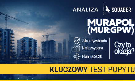 Murapol (MUR:GPW) – Silna dywidenda, niska wycena, stanowczy plan na 2026 i test rynkowego popytu | Analiza