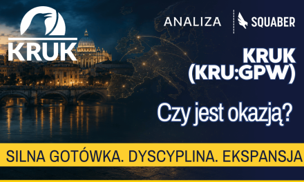 [Analiza] Kruk (KRU:GPW) – Apetyt na ekspansję i solidna dywidenda. Czy KRUK jest okazją?
