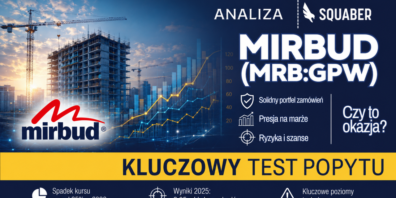 Mirbud (MRB:GPW) – Budowlana perełka po przecenie czy raczej ryzykowny zakład na państwowe inwestycje? | Analiza