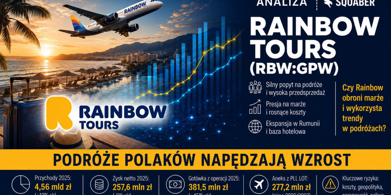 Rainbow Tours (RBW:GPW) – Podróże Polaków napędzają wzrost, ale Bliski Wschód testuje marże | Analiza