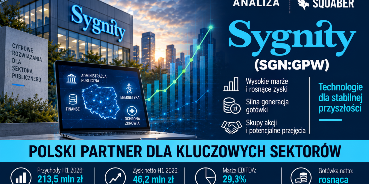Sygnity (SGN:GPW) – Wysokie marże, rosnąca gotówka i test dla strategii M&A | Analiza