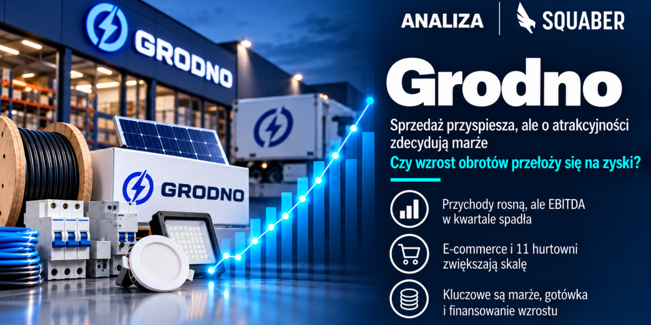 Grodno (GRN:GPW) – Sprzedaż przyspiesza, ale o atrakcyjności zdecydują marże | Analiza